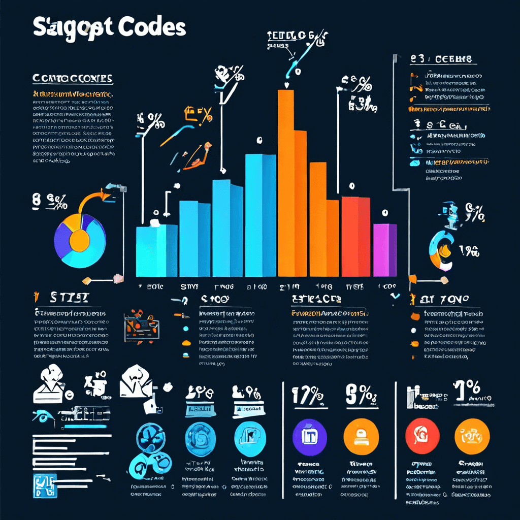 주요 쇼핑 플랫폼의 할인 코드 정책을 비교한 인포그래픽으로, 각 플랫폼의 로고와 함께 바 차트를 나란히 제시하여 정책 차이를 한눈에 확인할 수 있습니다.
